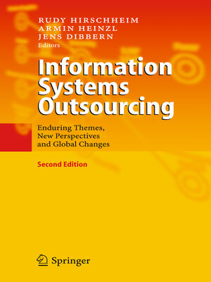cover image of Information Systems Outsourcing